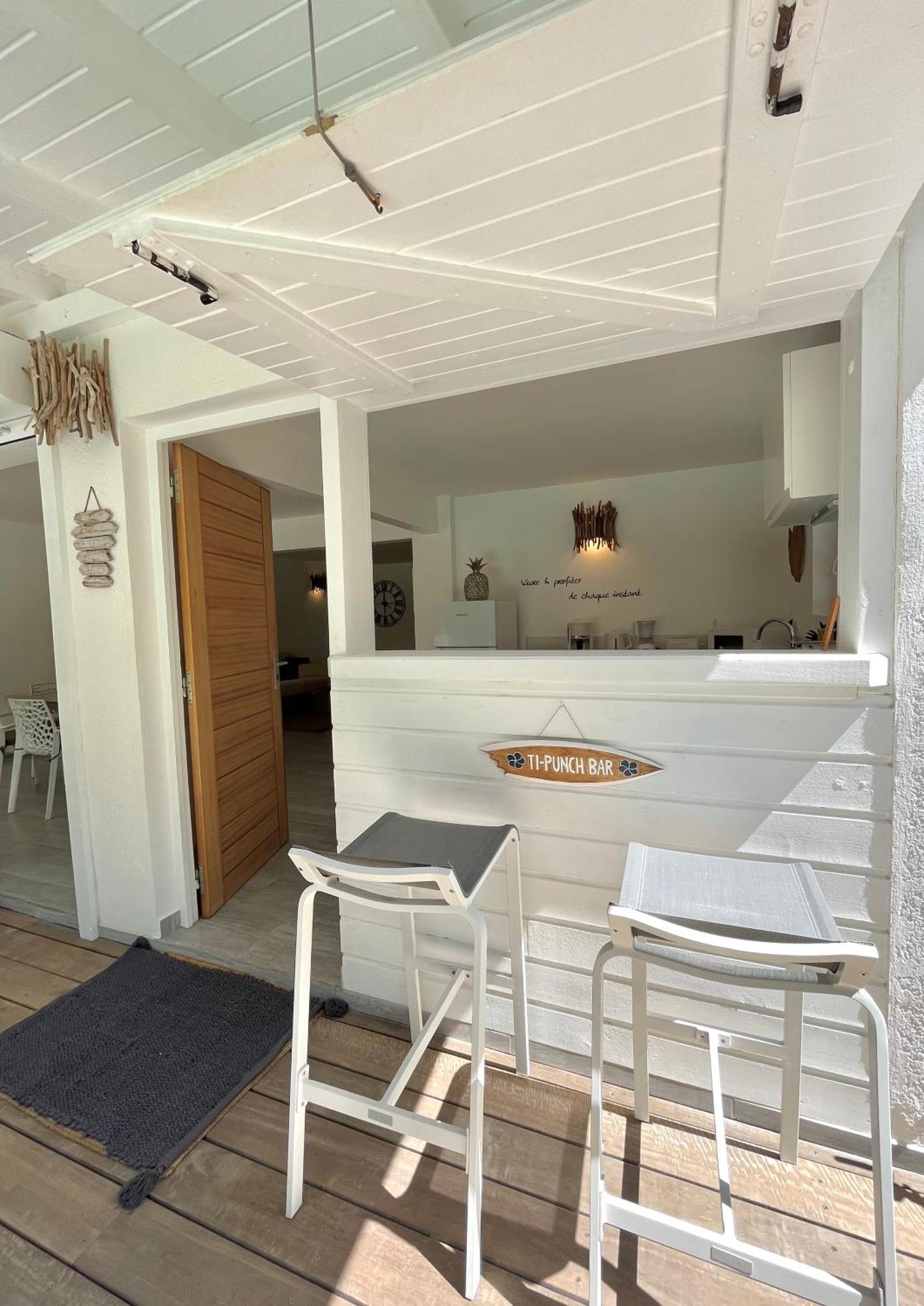 Residence Ti Gwapabe, Proche Raisins Clairs Saint-Francois  Exterior foto